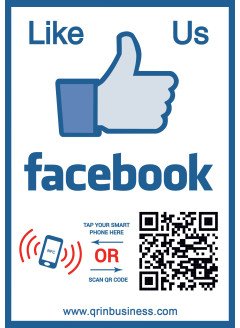 Like Us on Facebook Sticker