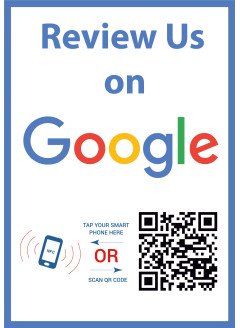 Review Us On Google Sticker